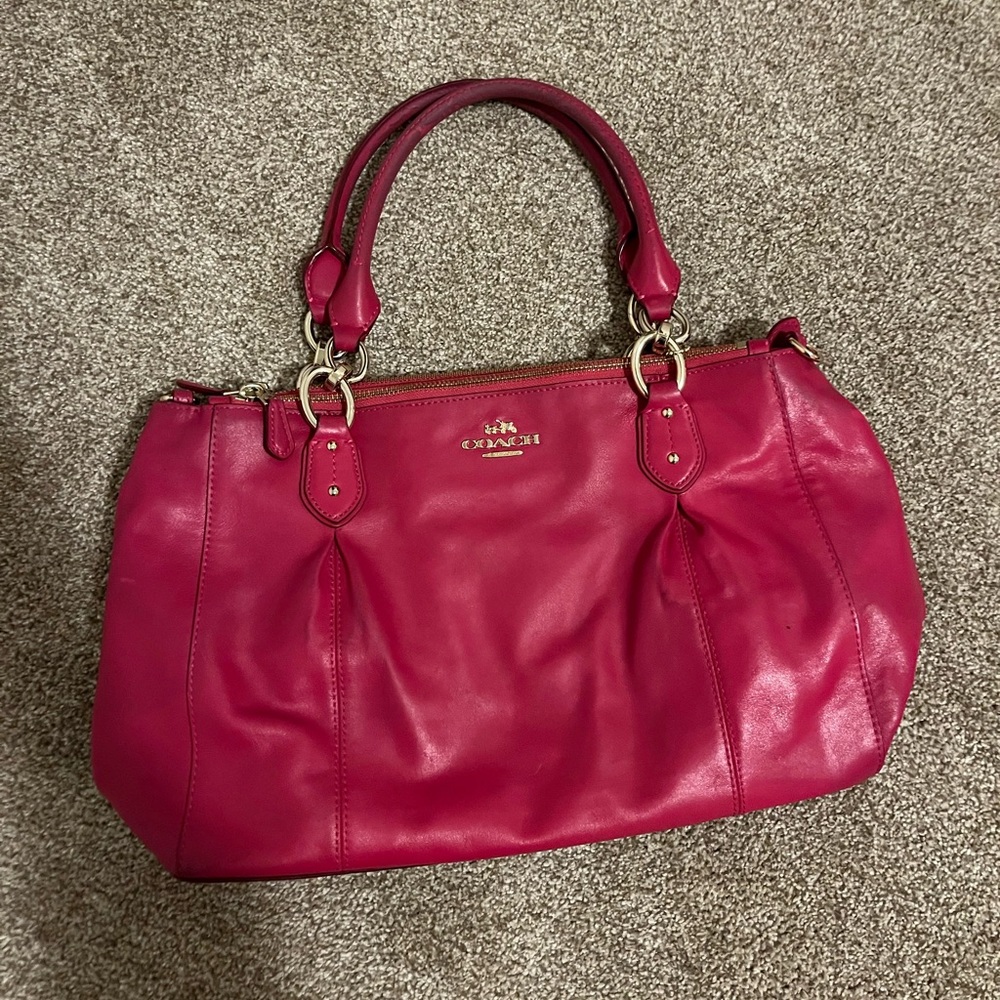 Vintage Pink Coach Purse